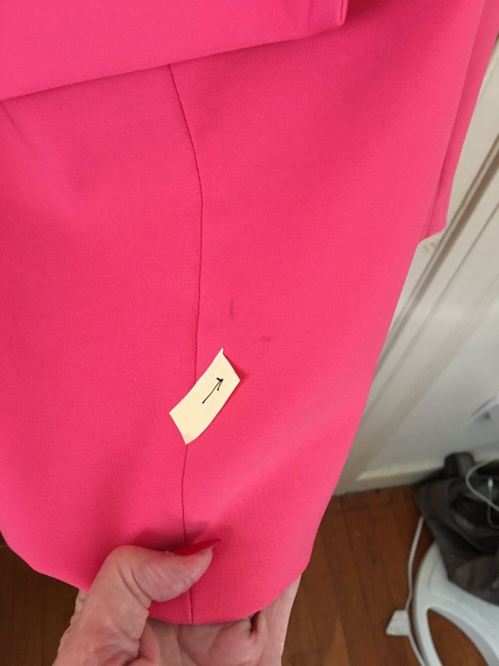 Torid Size 1 (14-16) CORAL Fully Lined Button Closure Blazer - Picture 5 of 7